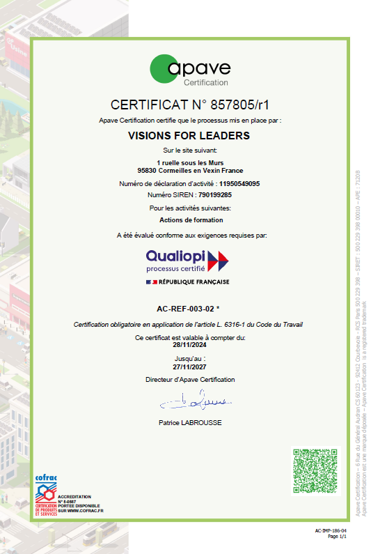 CERTIFICATION QUALIOPI por Equicoaching